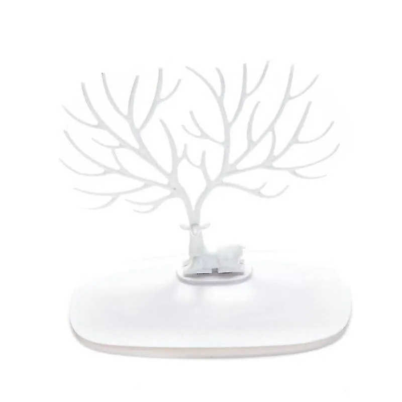 Autumn Tree Jewellery Organizer - White