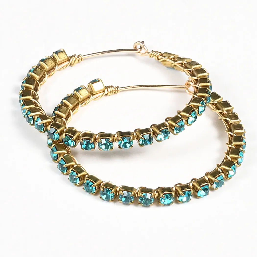 Bijou Hoop Earrings