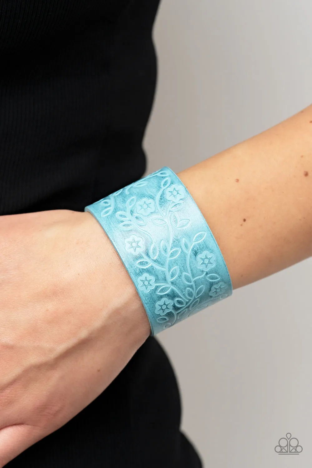 Bracelets Rosy Wrap Up - Blue W44