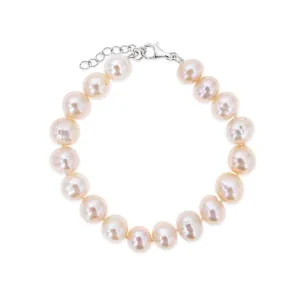 Classic Pearl Bracelet | Champagne