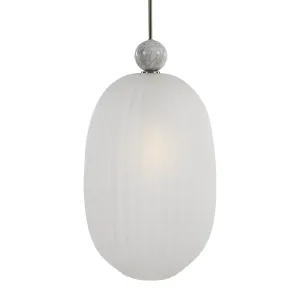 Crème Oversized 1 Light Pendant