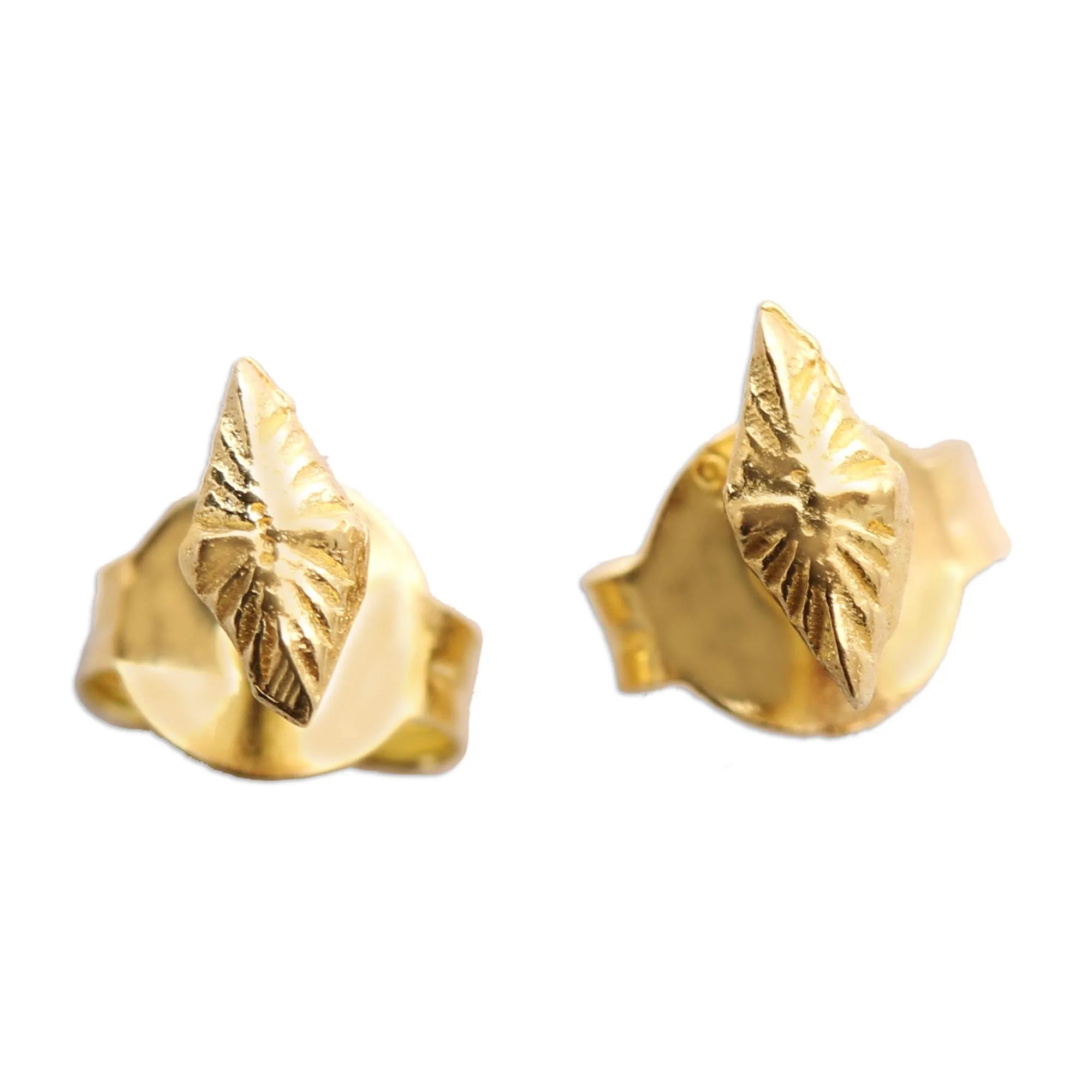 Day Star Gold-Plated Star-Motif Stud Earrings