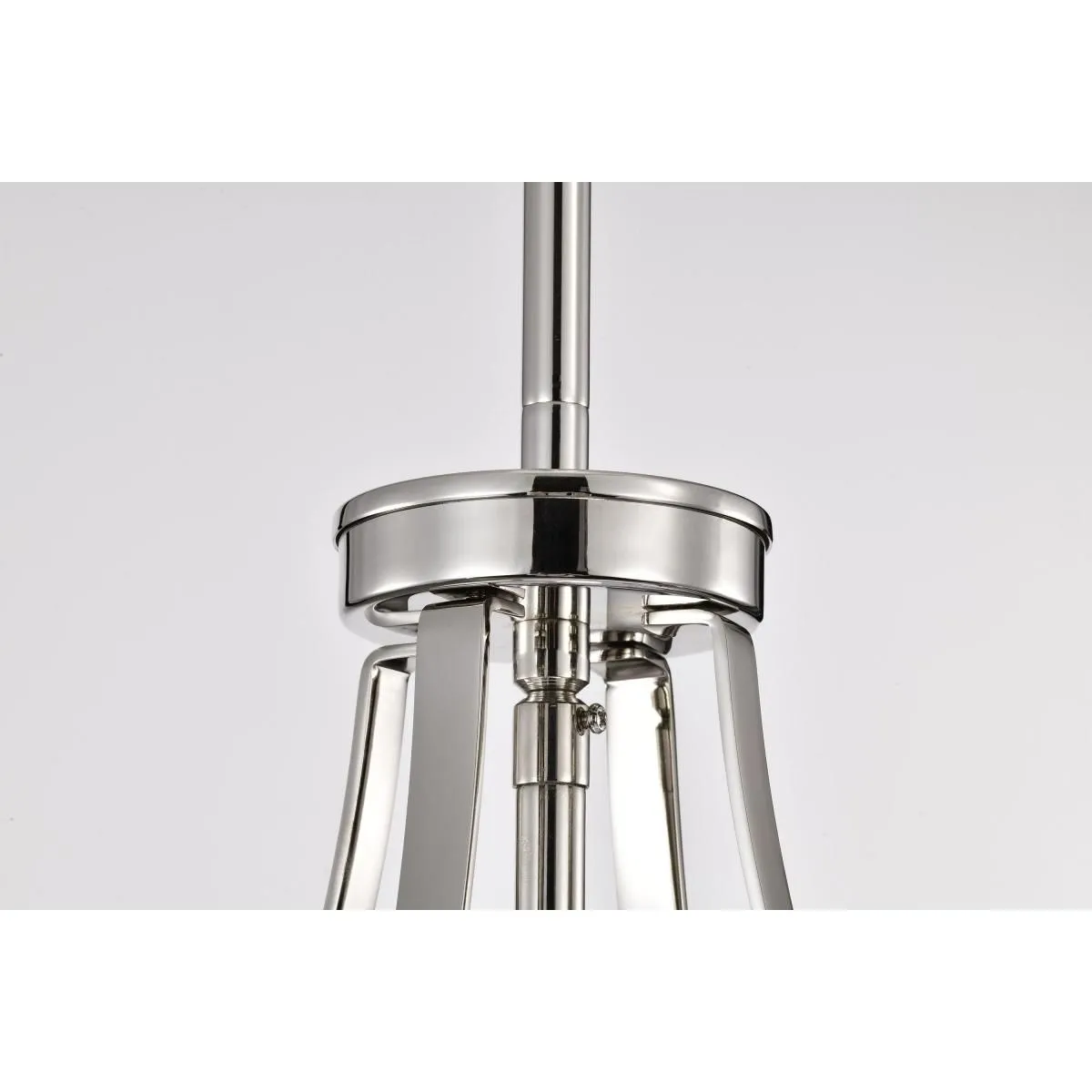 Easton 10 in. Pendant Light Polished Nickel Finish