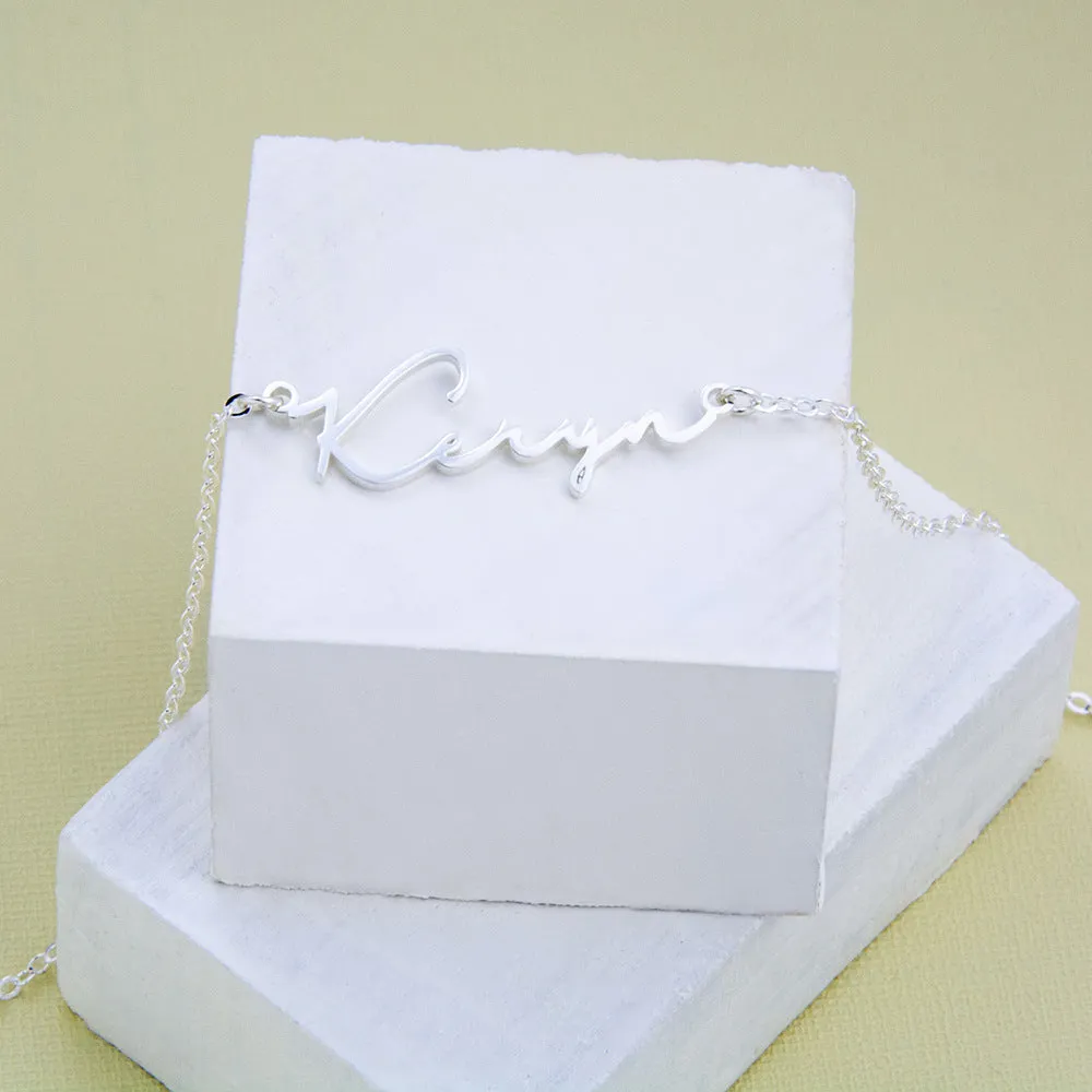 Exquisite Customizable NamePlate Necklace