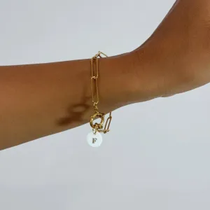 Fer initial bracelet