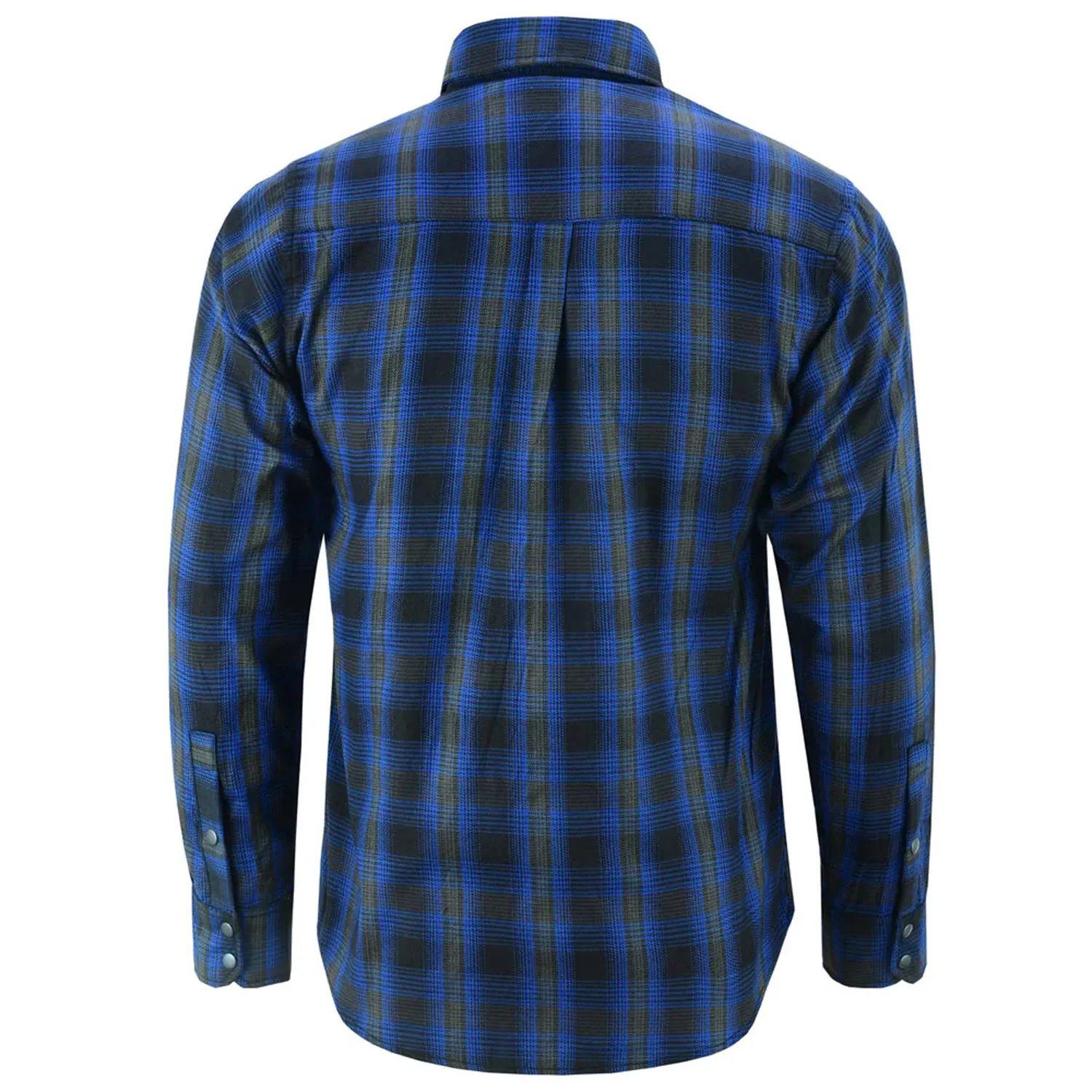 Flannel Shirt - Daze Blue and Black