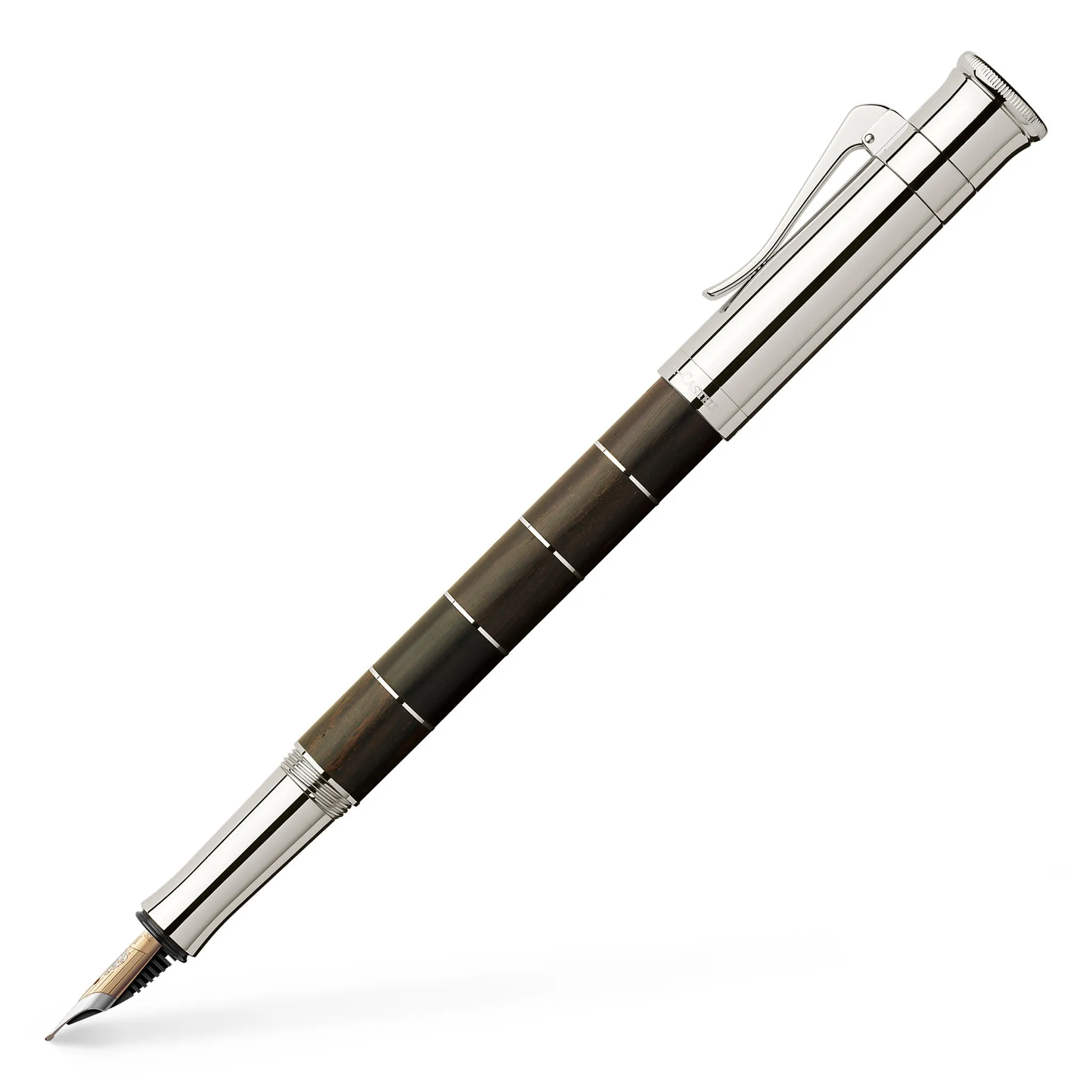 Fountain pen Classic Anello Grenadilla Medium - #145800