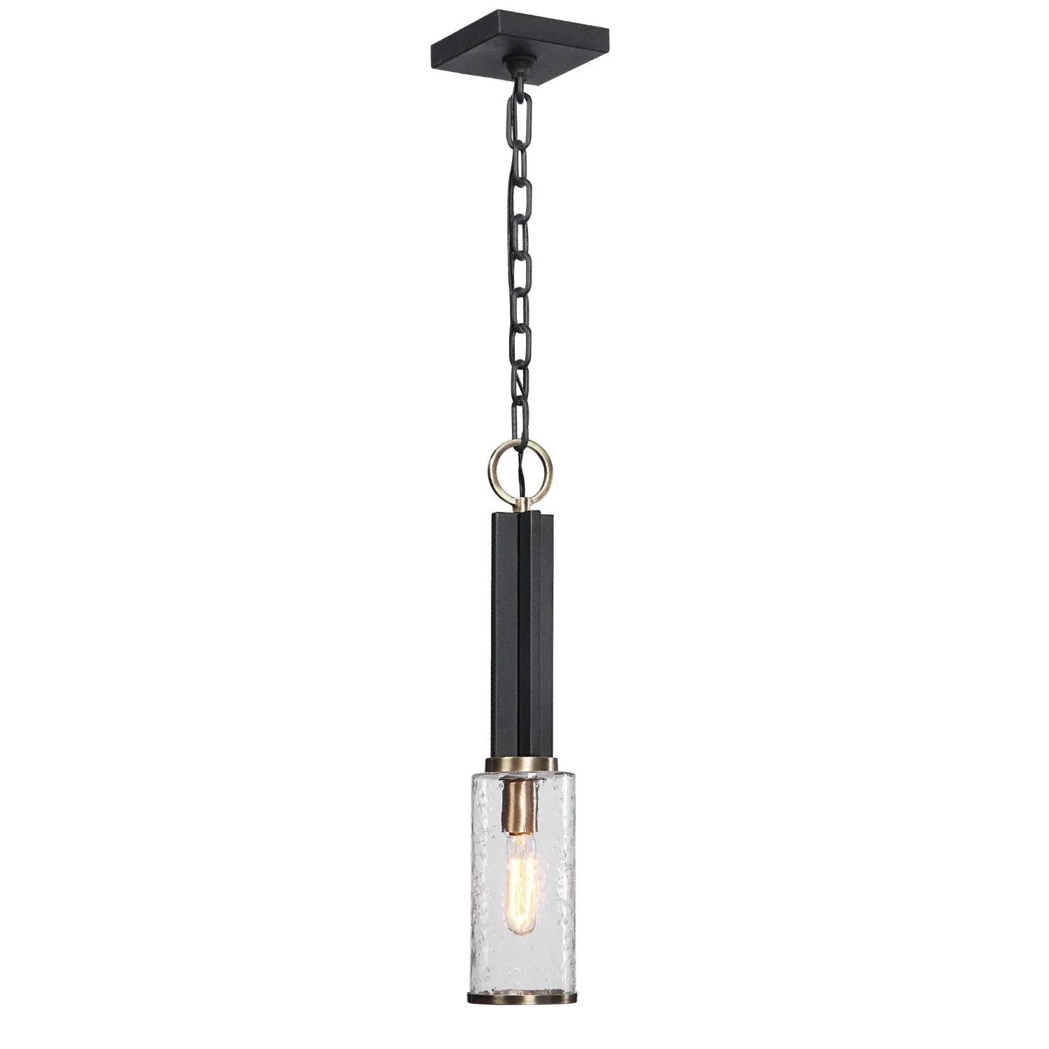 Jarsdel 1 Light Industrial Mini Pendant