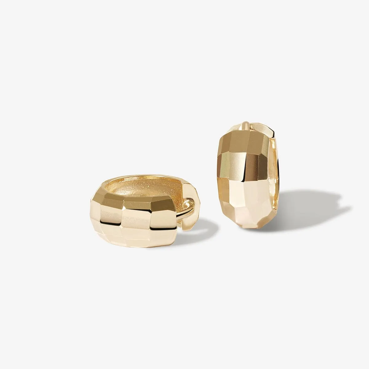 Jesse mini disco hoop earrings