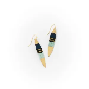 Kaia Earrings - Surf Drop