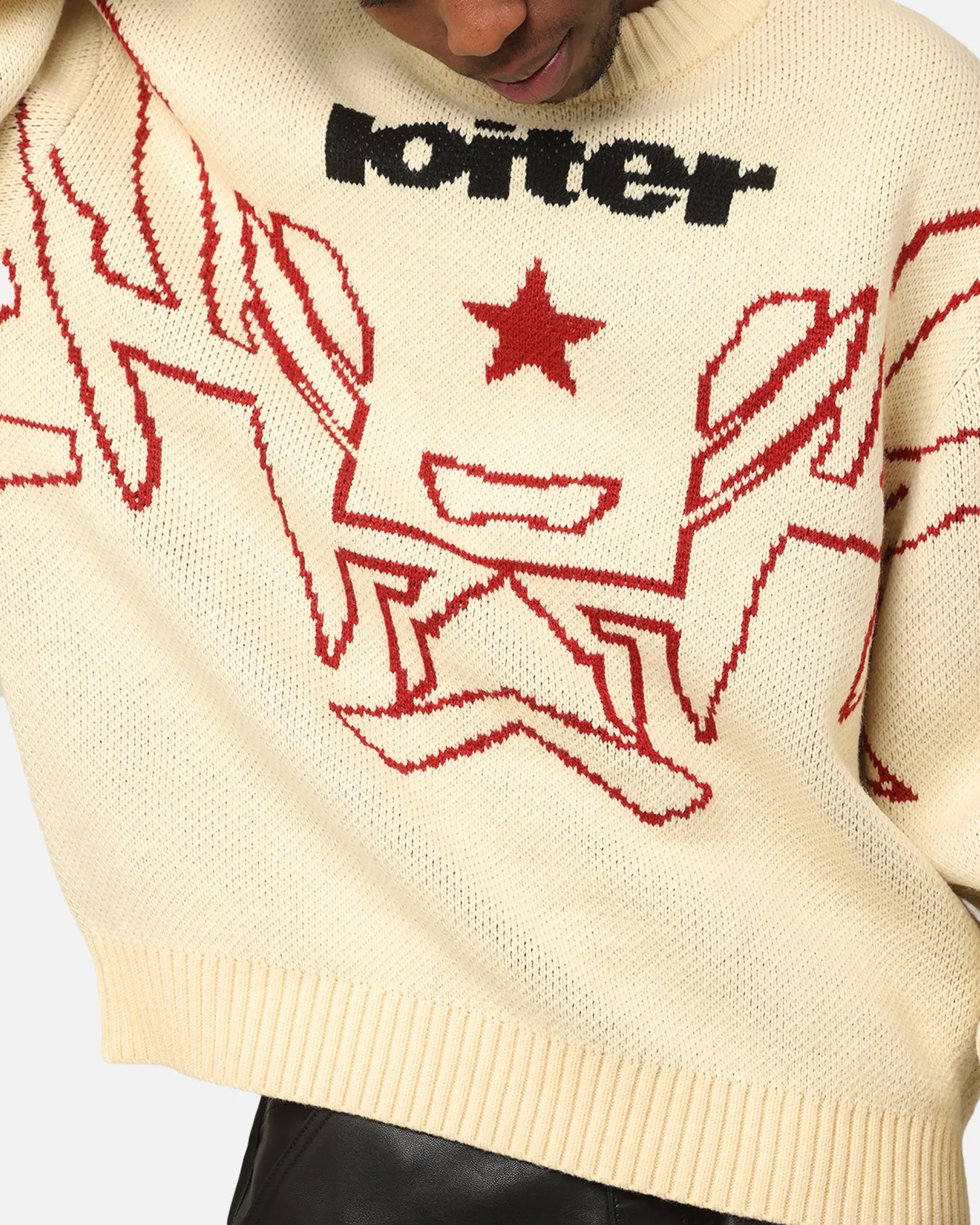 Loiter Substance Knit Sweater Off White