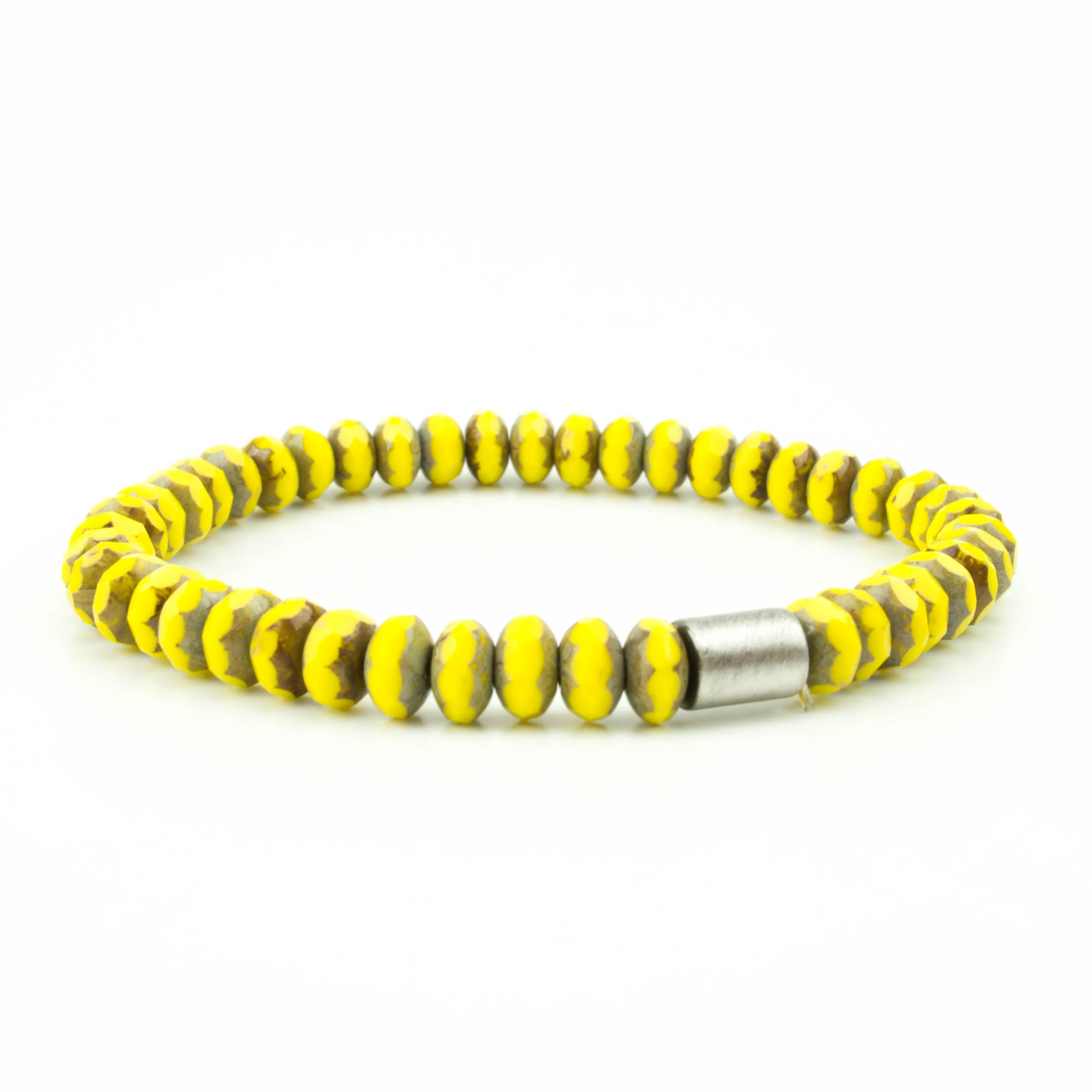 Men's Yellow Czech Mate Bracelet