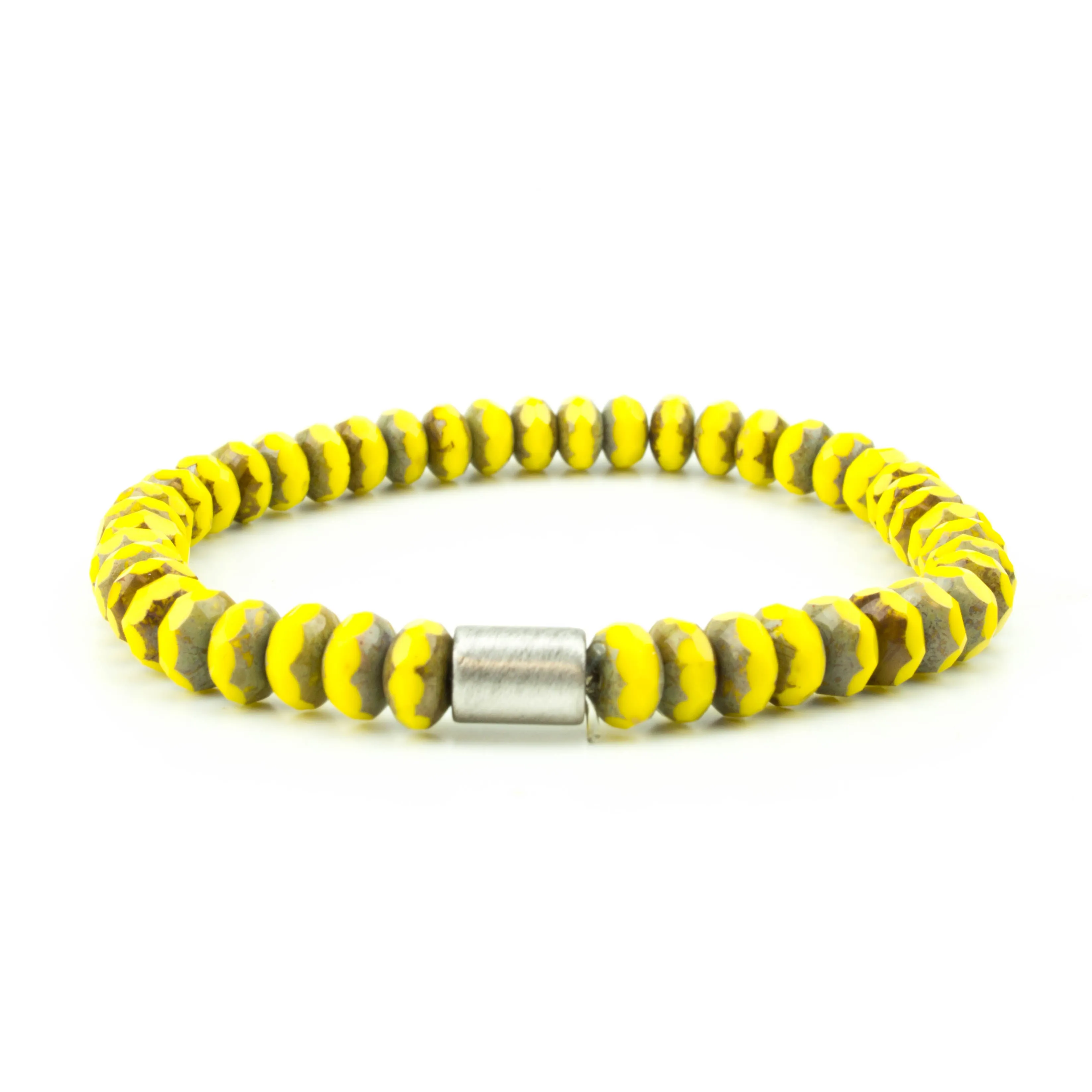 Men's Yellow Czech Mate Bracelet