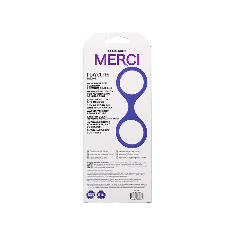 Merci Silicone Play Cuffs