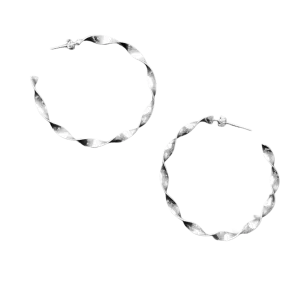 Modern Twist Hoops