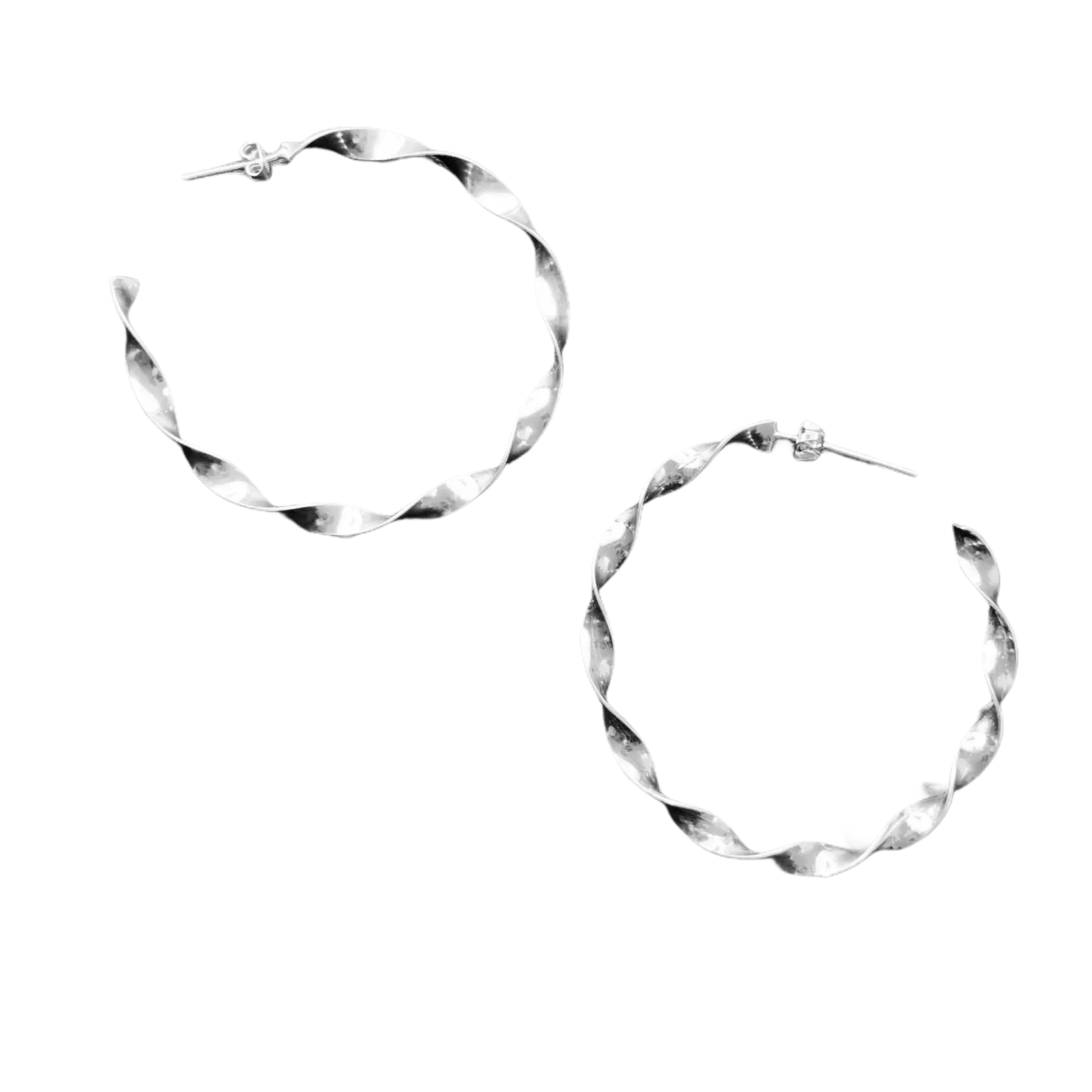 Modern Twist Hoops