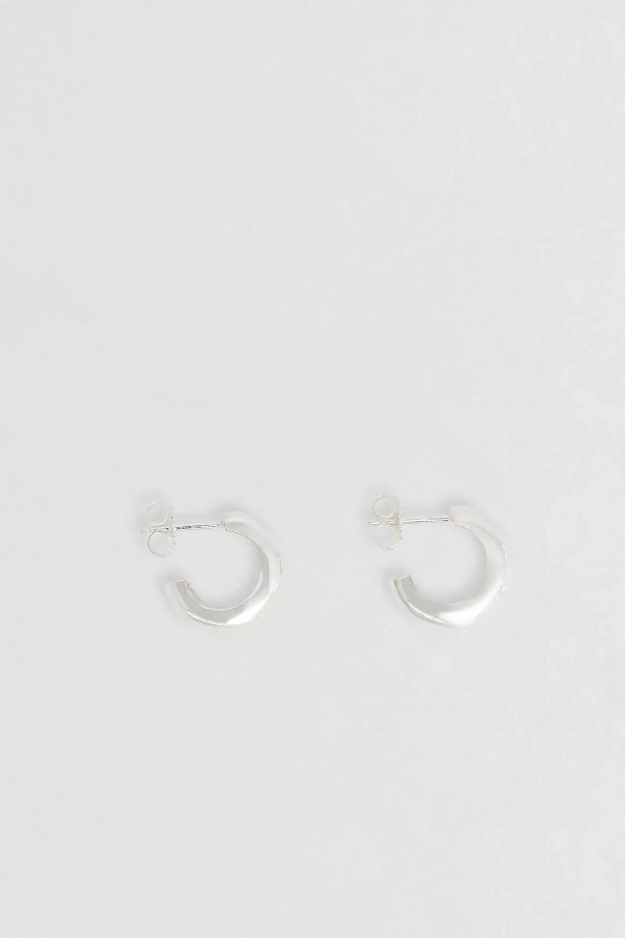 Nina Gordon - Sense Mini Hoops, Silver