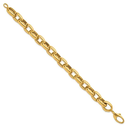 Open Link Gold Bracelet