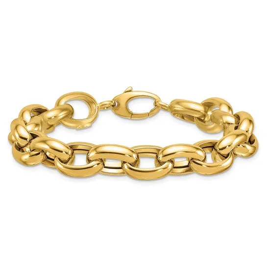 Open Link Gold Bracelet