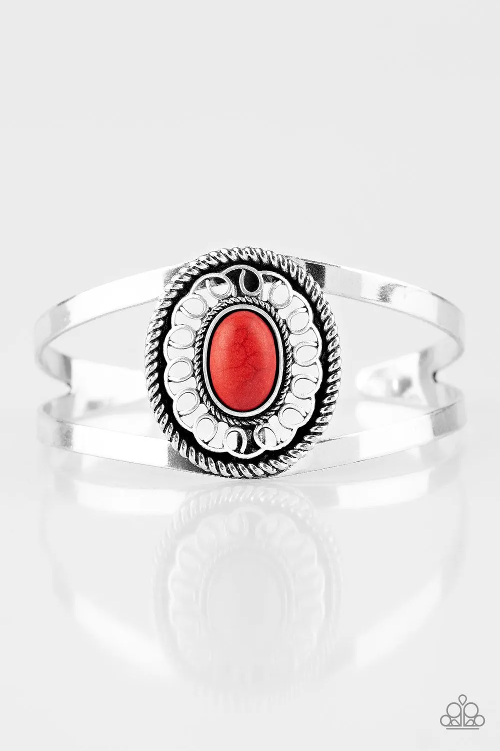 Paparazzi Bracelet ~ Deep In The TUMBLEWEEDS - Red