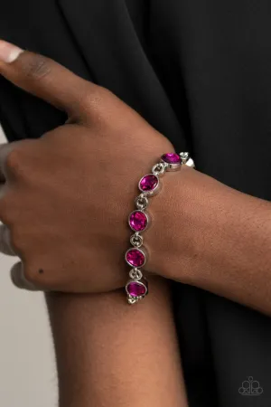 Paparazzi Bracelet ~ First In Fashion Show - Pink