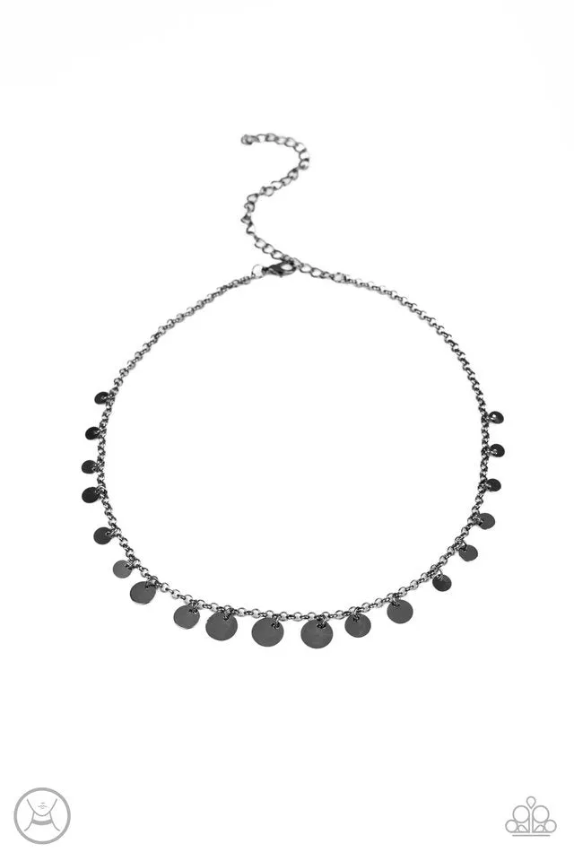 Paparazzi Necklace ~ Minimal Magic - Black