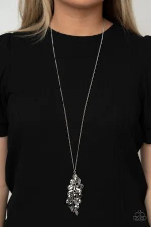 Paparazzi Necklace ~ Take a Final BOUGH - Silver