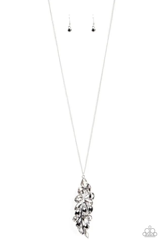 Paparazzi Necklace ~ Take a Final BOUGH - Silver