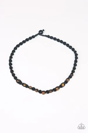 Paparazzi Necklace ~ The Ultimate DISCOVERER - Black