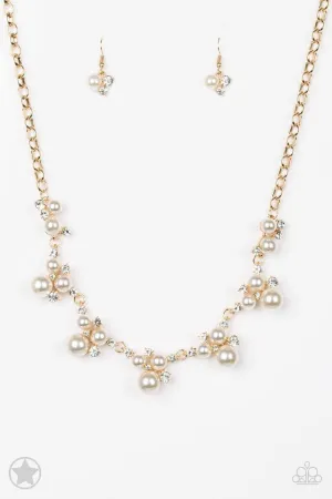 Paparazzi Necklace ~ Toast To Perfection - Gold