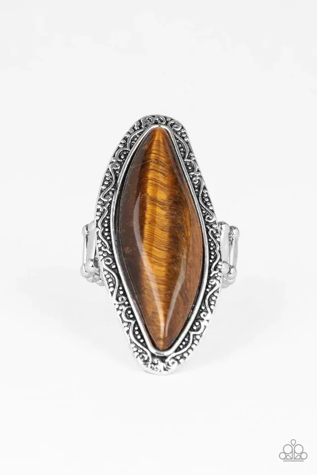 Paparazzi Ring ~ Mineral Mine - Brown