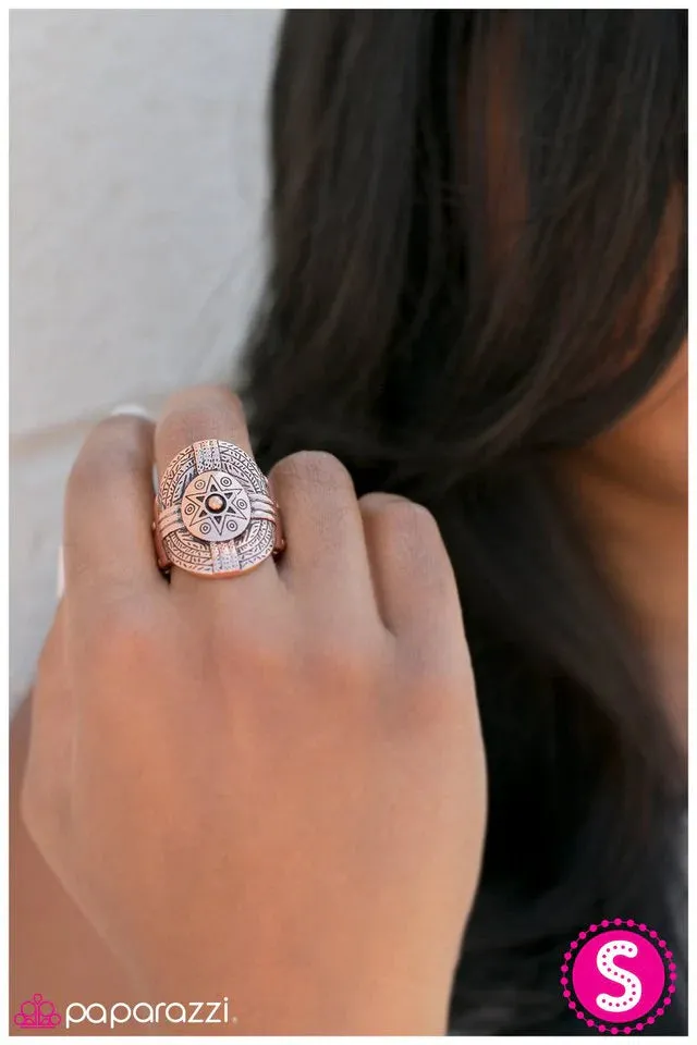 Paparazzi Ring ~ The Second Star To The Right - Copper