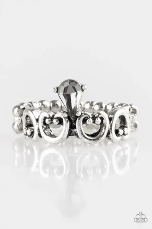 Paparazzi Ring ~ Twinkling Tiaras - Silver