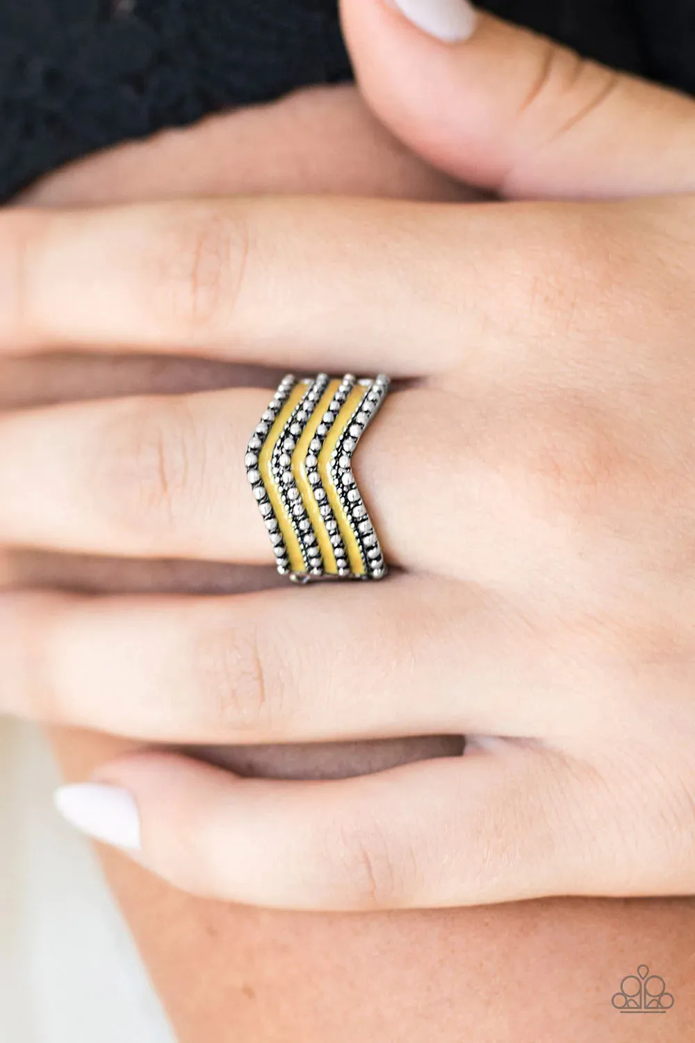 Paparazzi Ring ~ Wild Ways  - Yellow