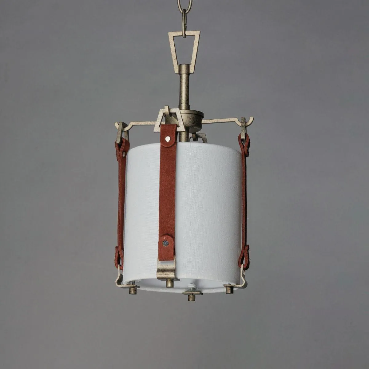 Sausalito 8 in. Pendant Light Weathered Zinc Finish