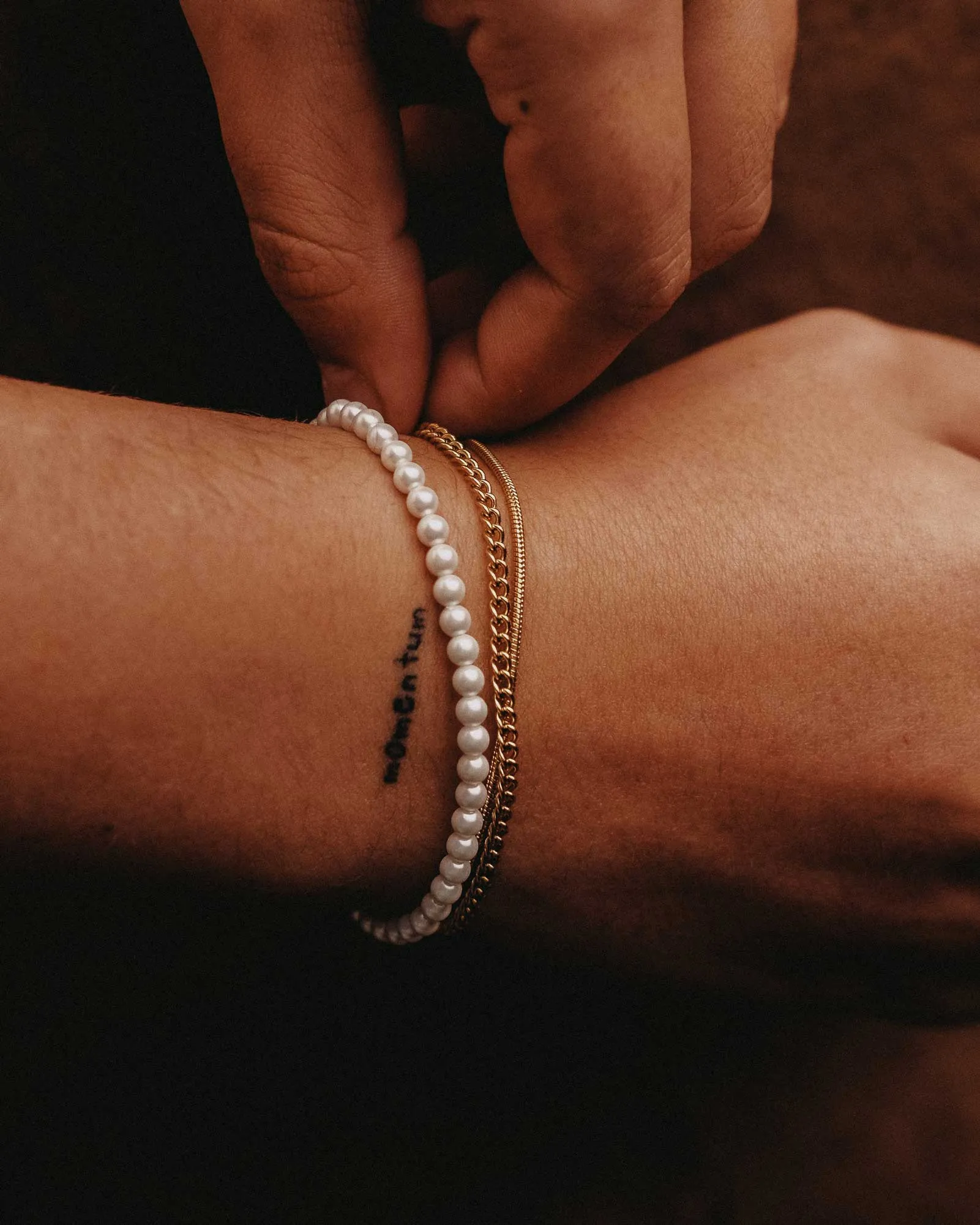 Snake Bone Chain Bracelet