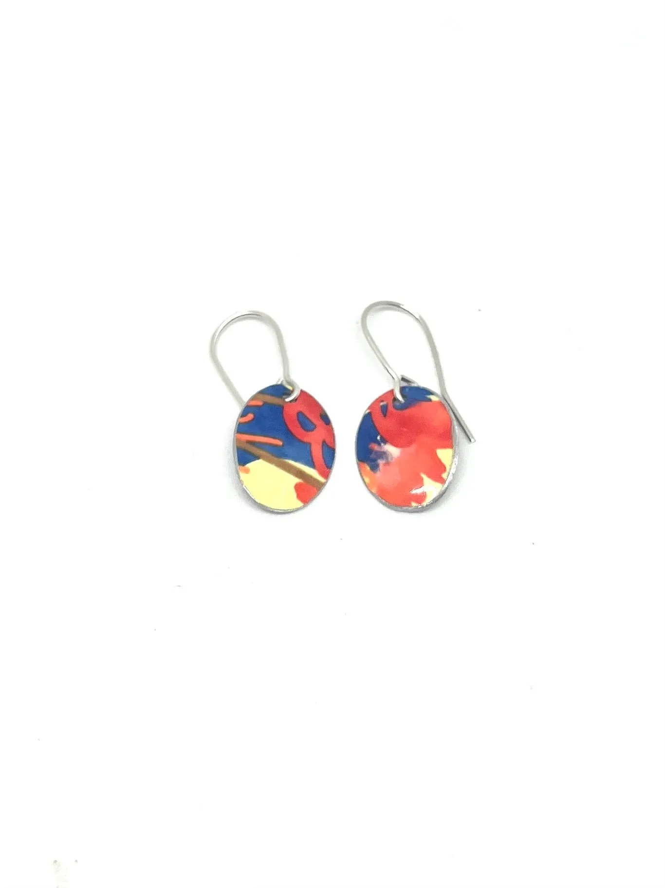 Spring blossom oval Earrings