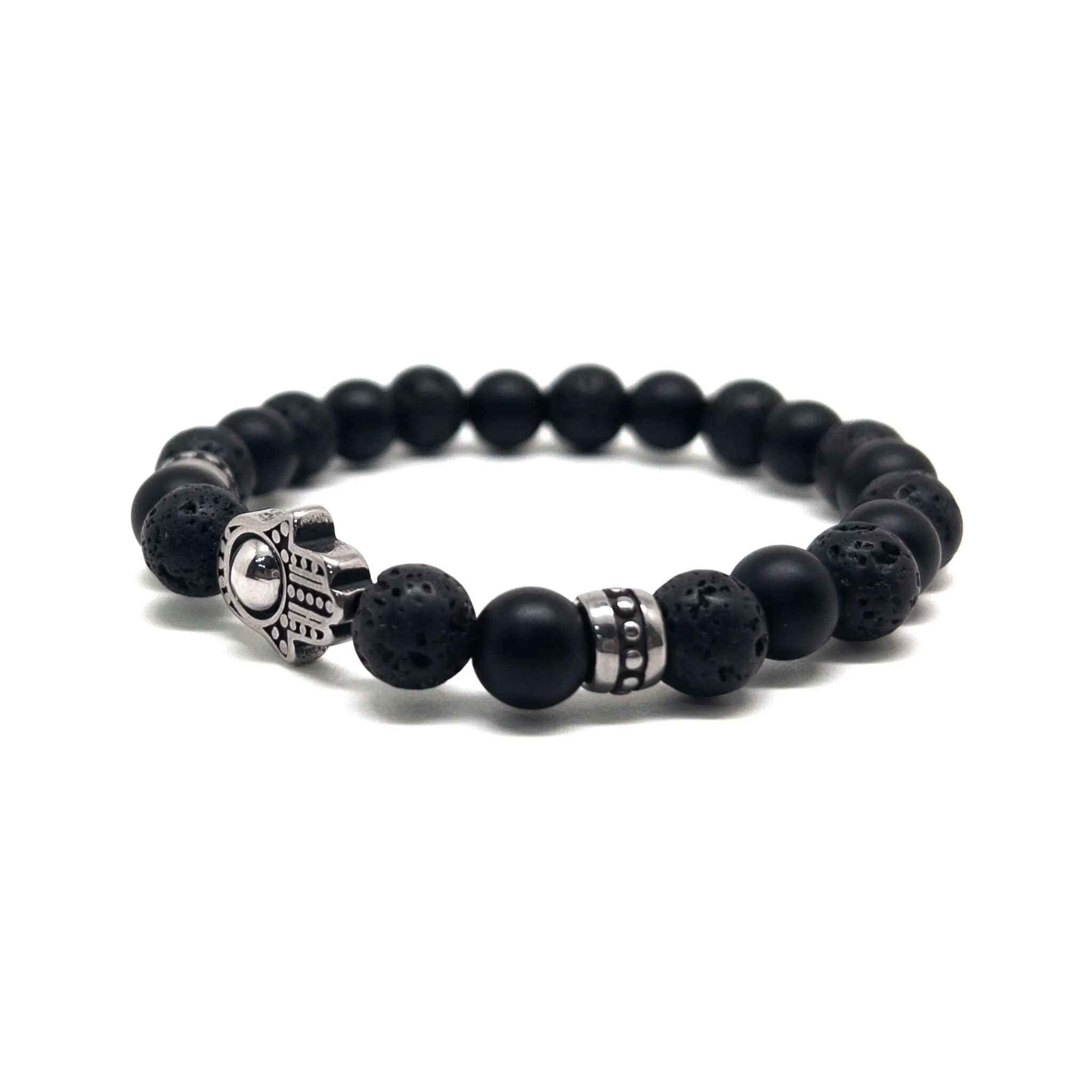 The Volcanic Hamsa Bracelet