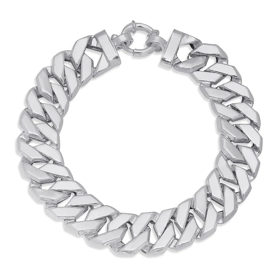 Timeless Elegance Silver Plated 925 Sterling Silver Bracelets