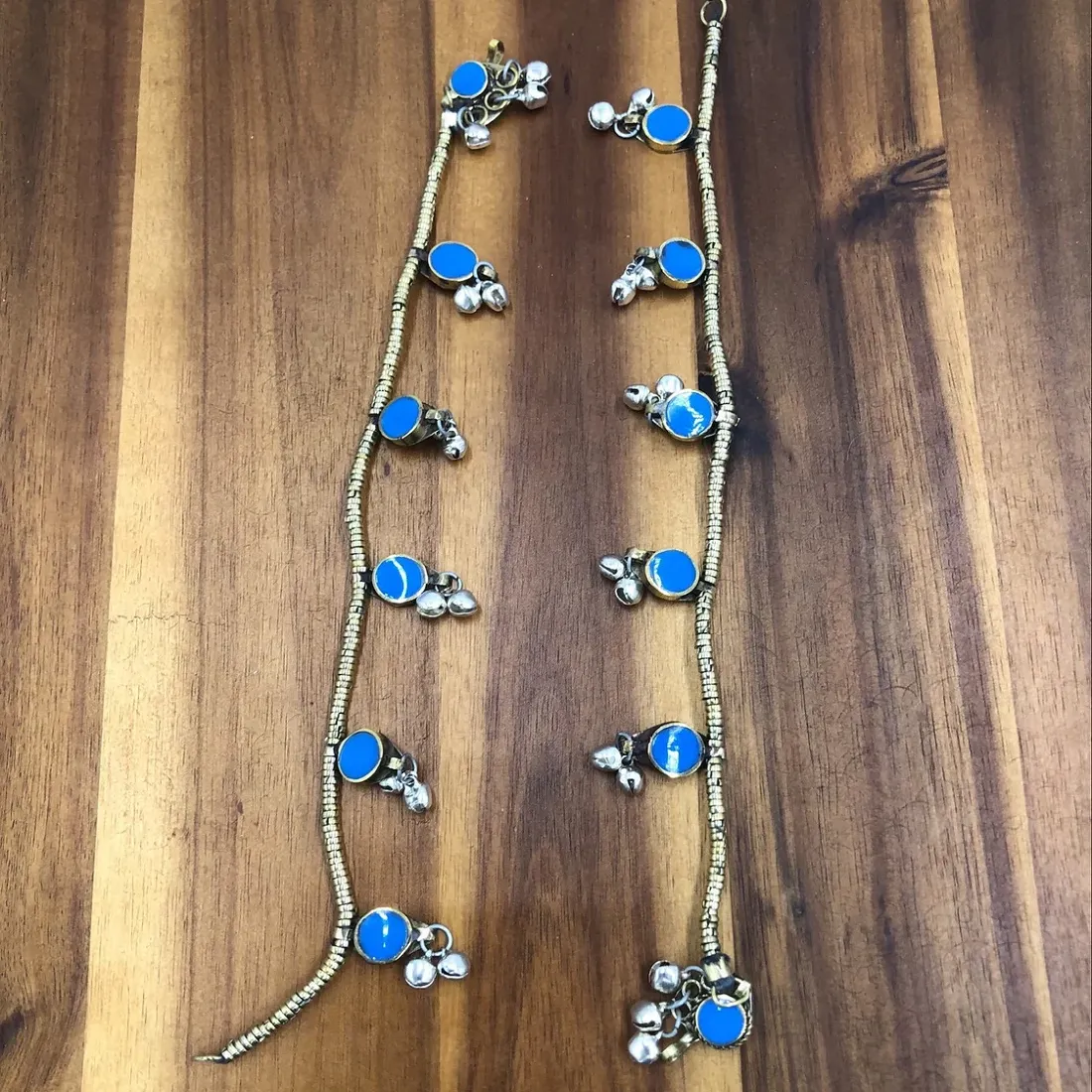 Tribal Anklets With Silver Bells, Body Jewelry