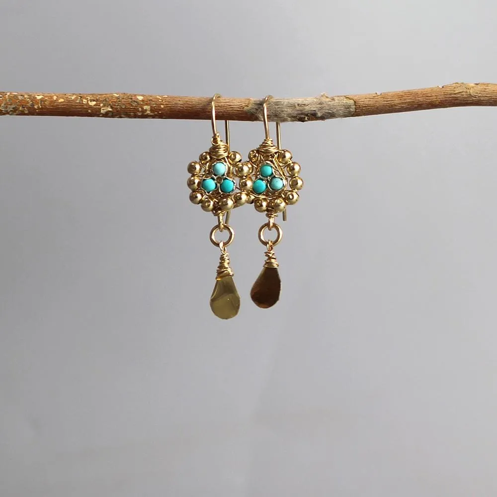 Turquoise Candy Earrings