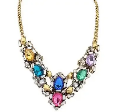 Vintage Gem Necklace